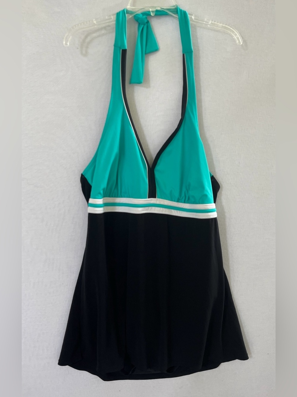 Catalina Plus Size 2X One-Piece Halter Swimdress (Size 18W-20W)